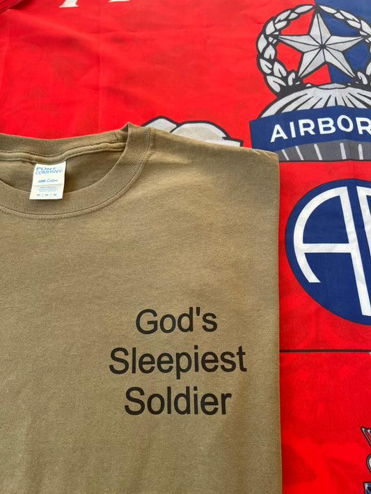 God's Sleepiest Soldier Tee